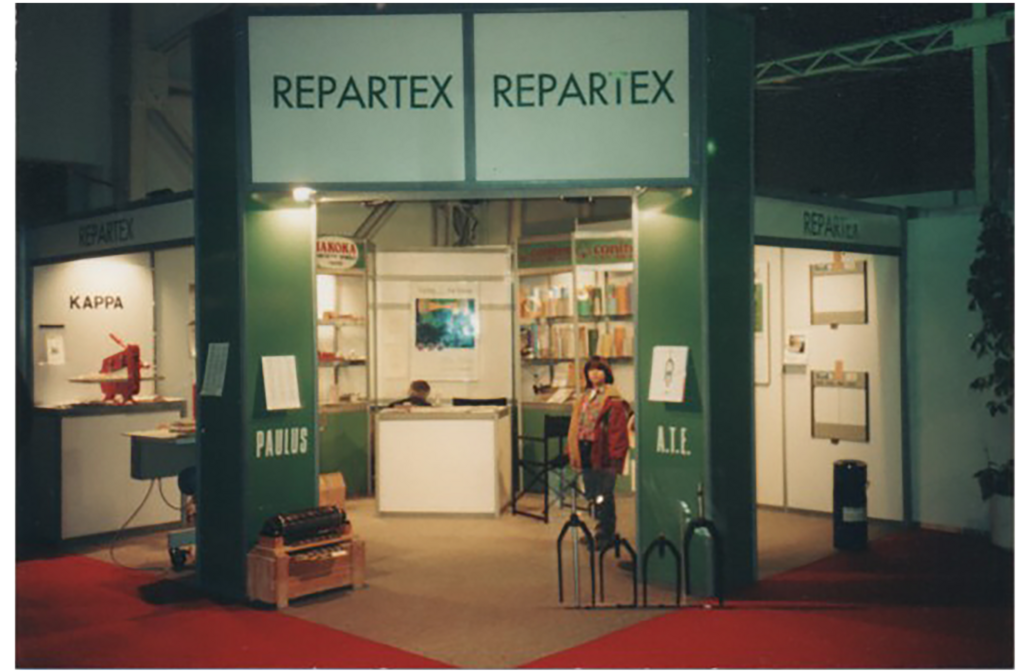 Stand de Repartex en la exposición